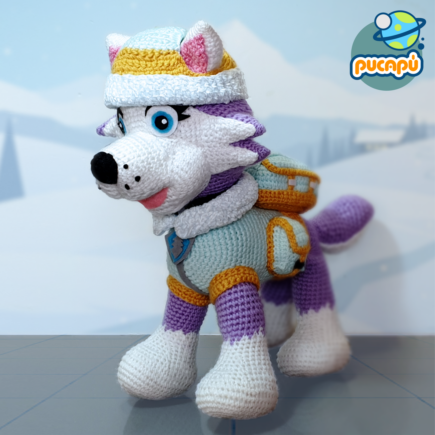 Cachorro de las Nieves Patrón Amigurumi PDF