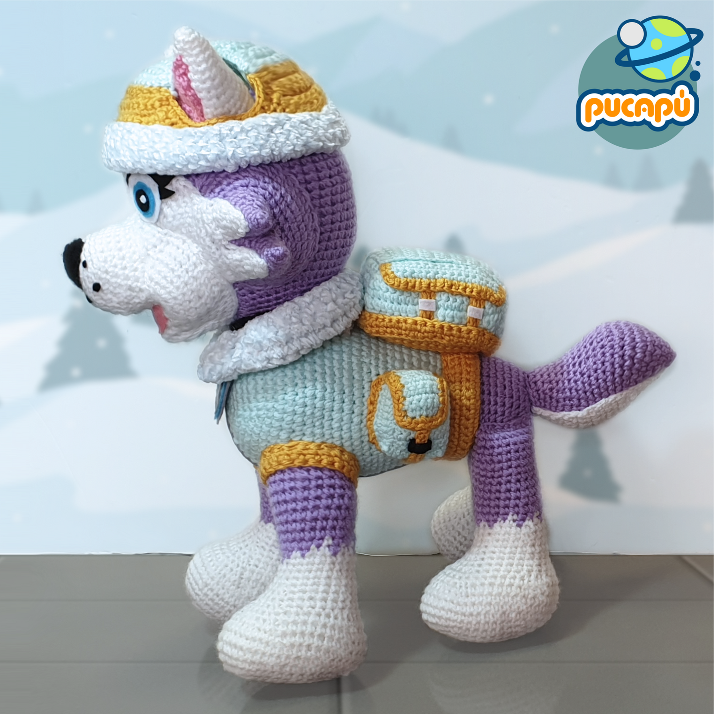 Cachorro de las Nieves Patrón Amigurumi PDF