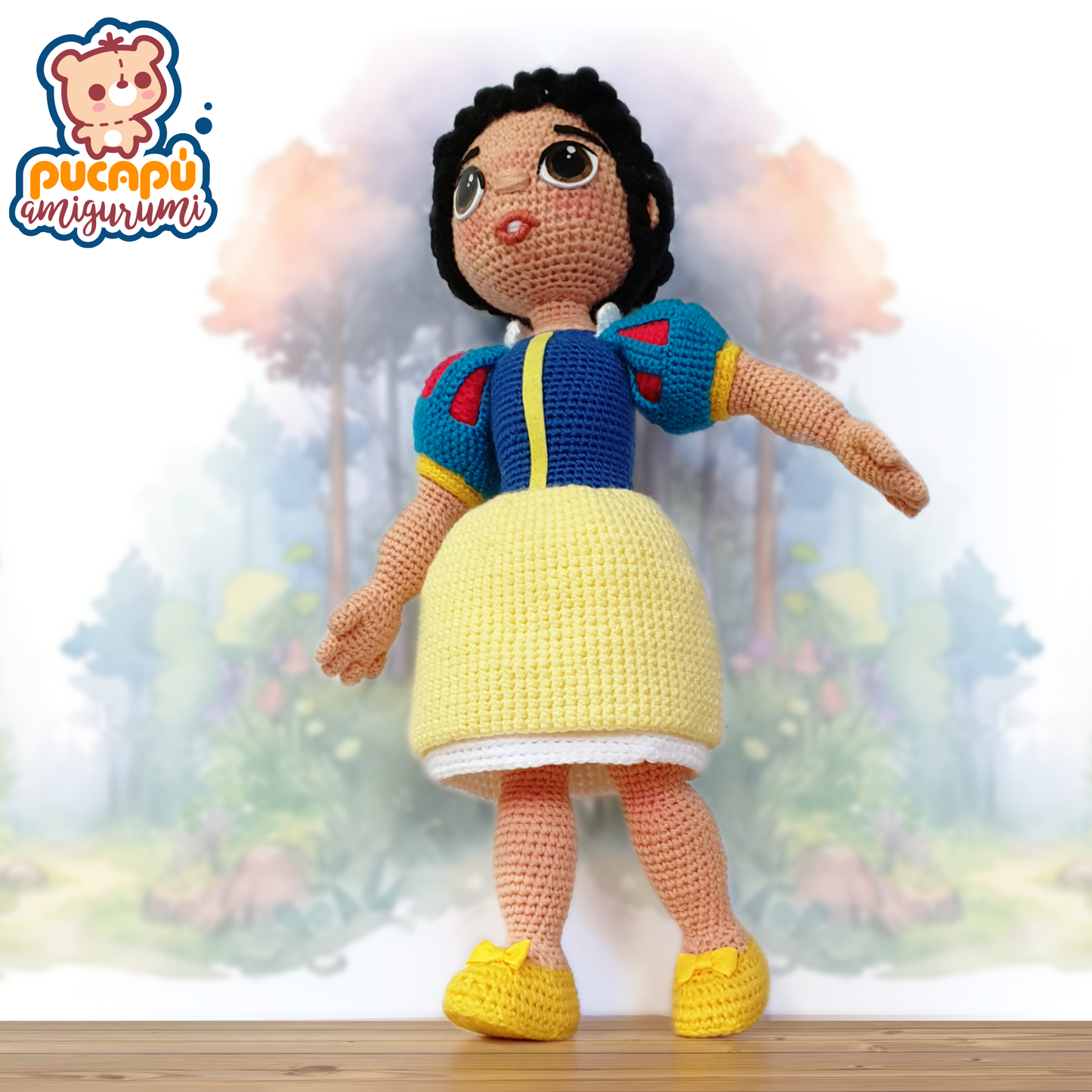 Blanca Nieves Patrón Amigurumi PDF