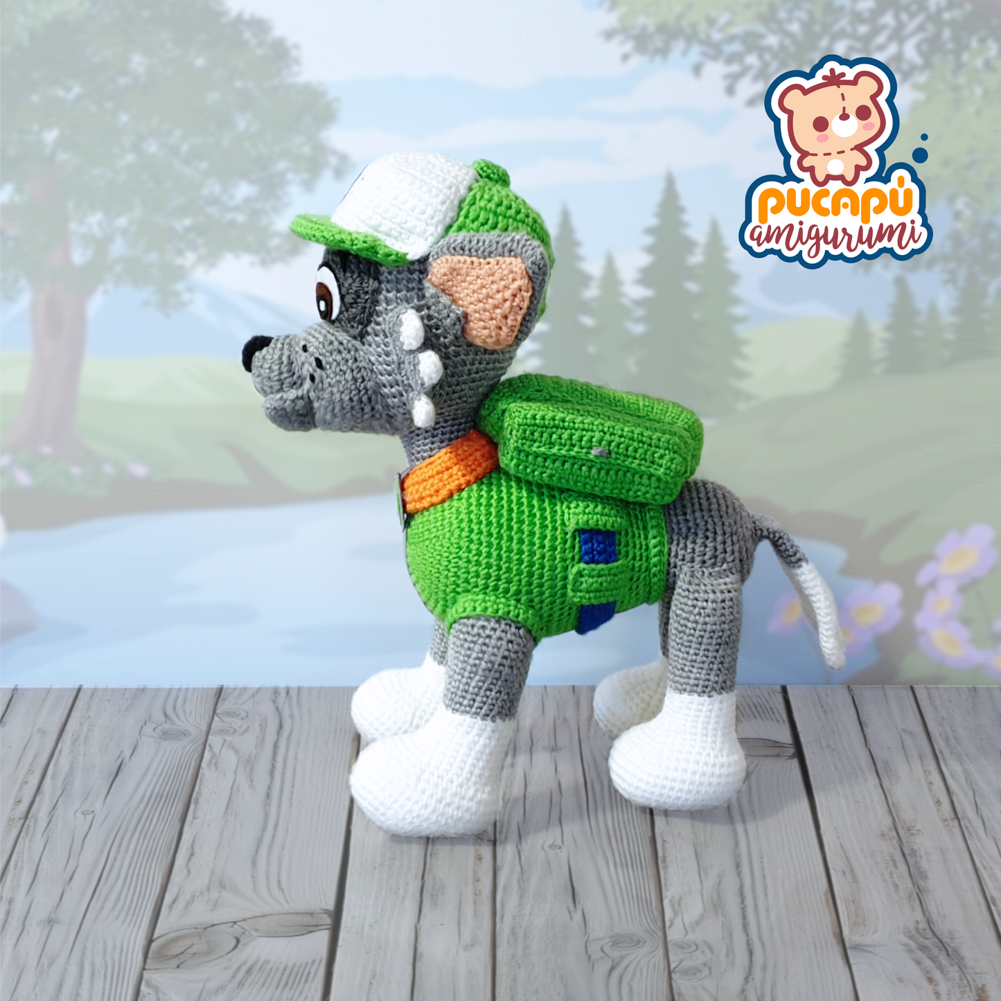 Cachorro Reciclador Patrón Amigurumi PDF