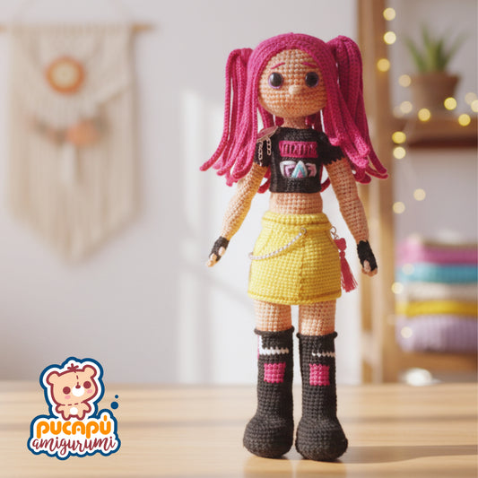 MIRA K-POP - Patrón amigurumi PDF