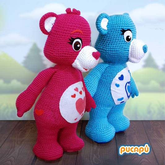 OSOS AMOROSOS - Patrón Amigurumi PDF