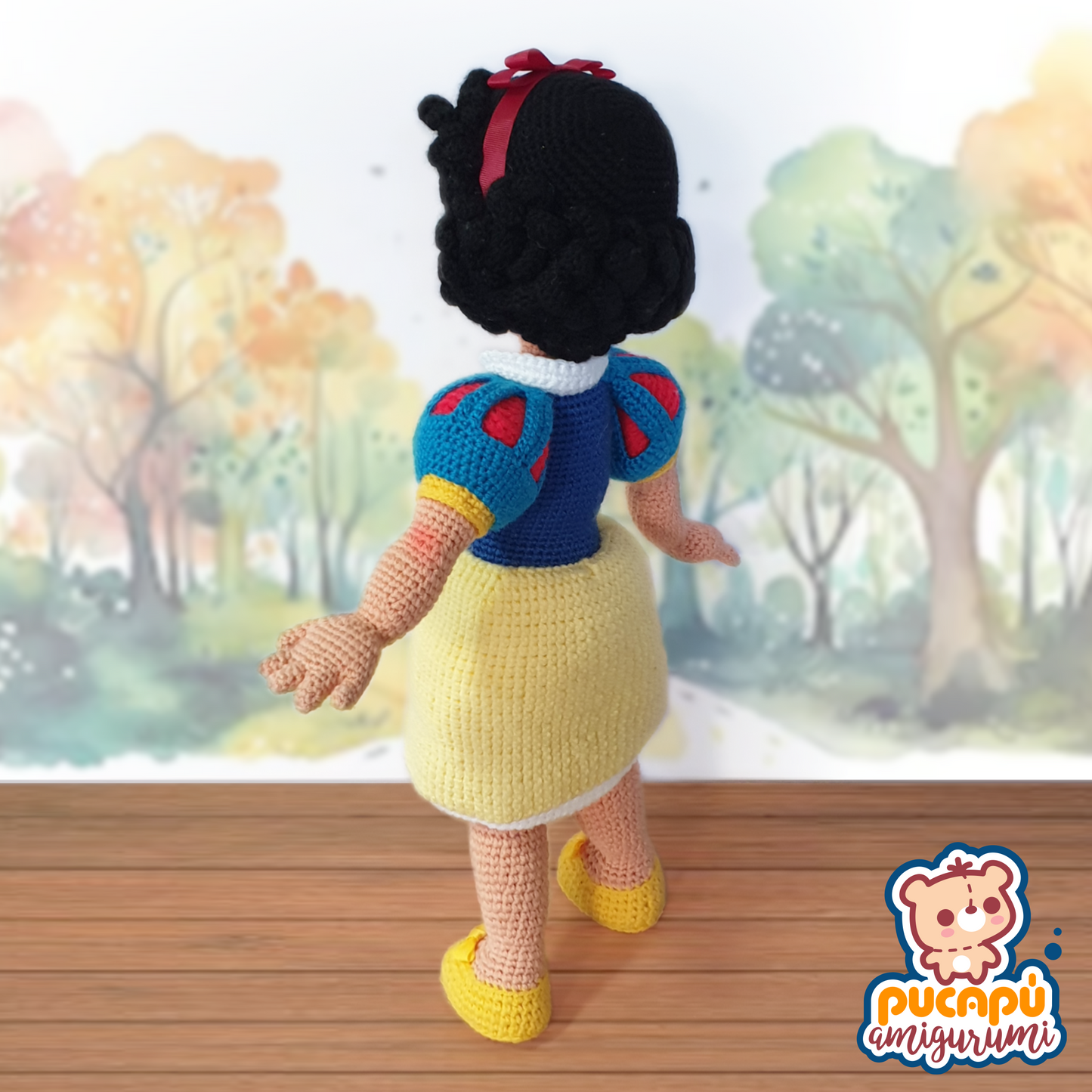 Blanca Nieves Patrón Amigurumi PDF