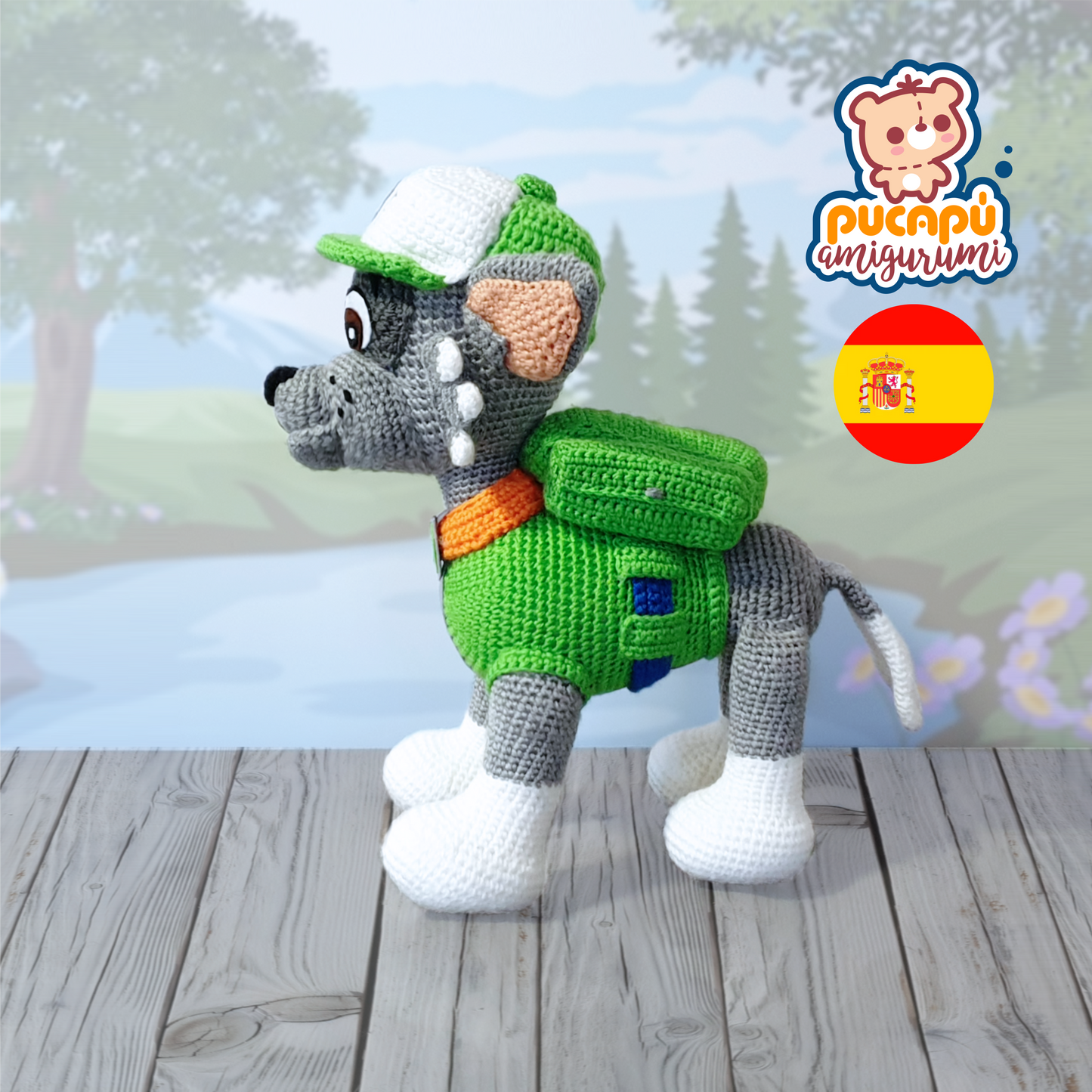 Cachorro Reciclador Patrón Amigurumi PDF