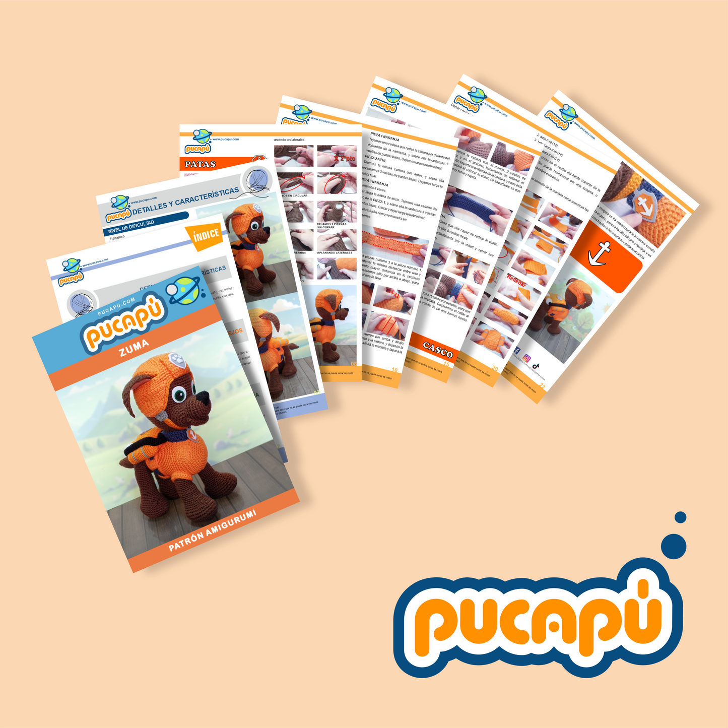 ZUMA - Patrón Amigurumi PDF