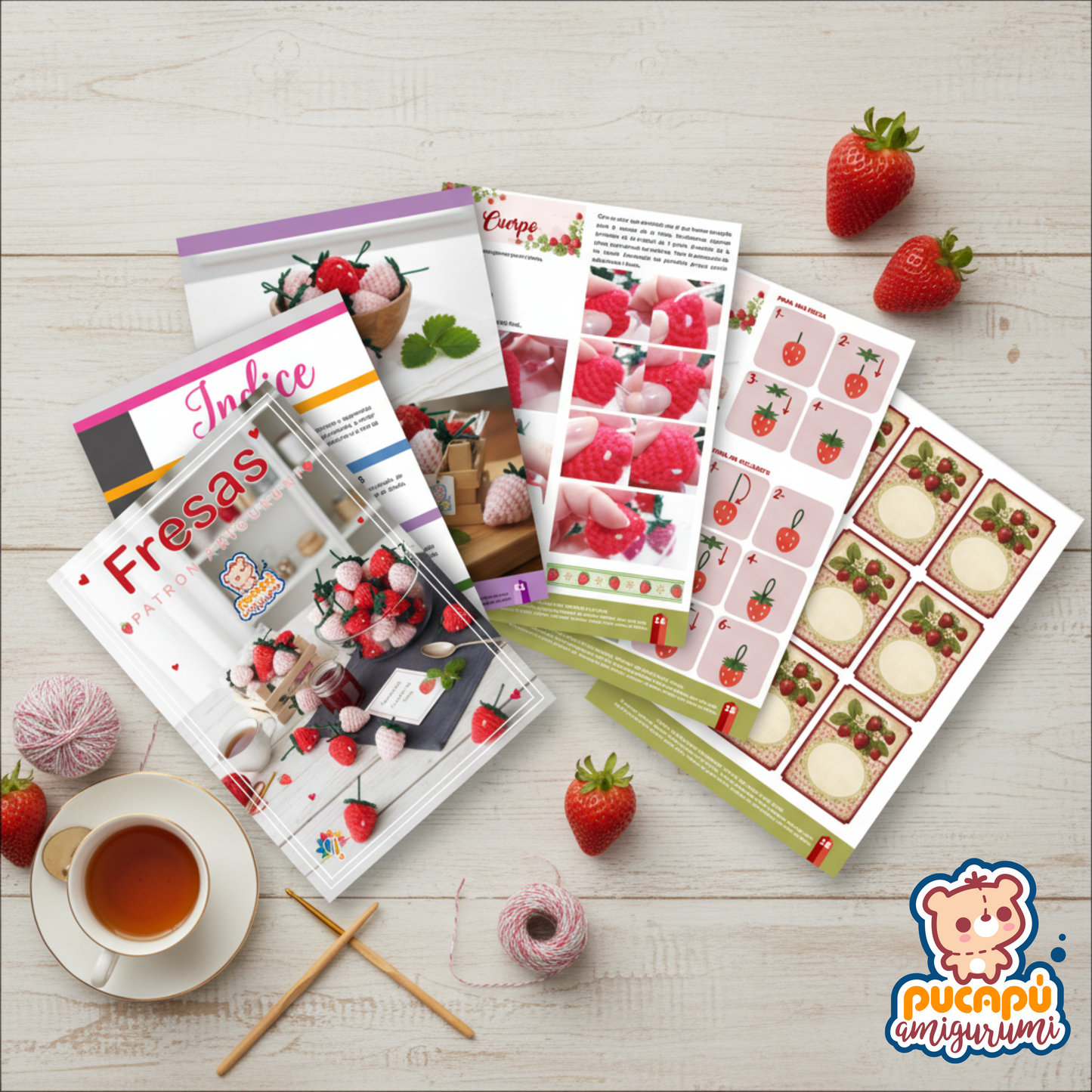 STRAWBERRY - Amigurumi Pattern PDF