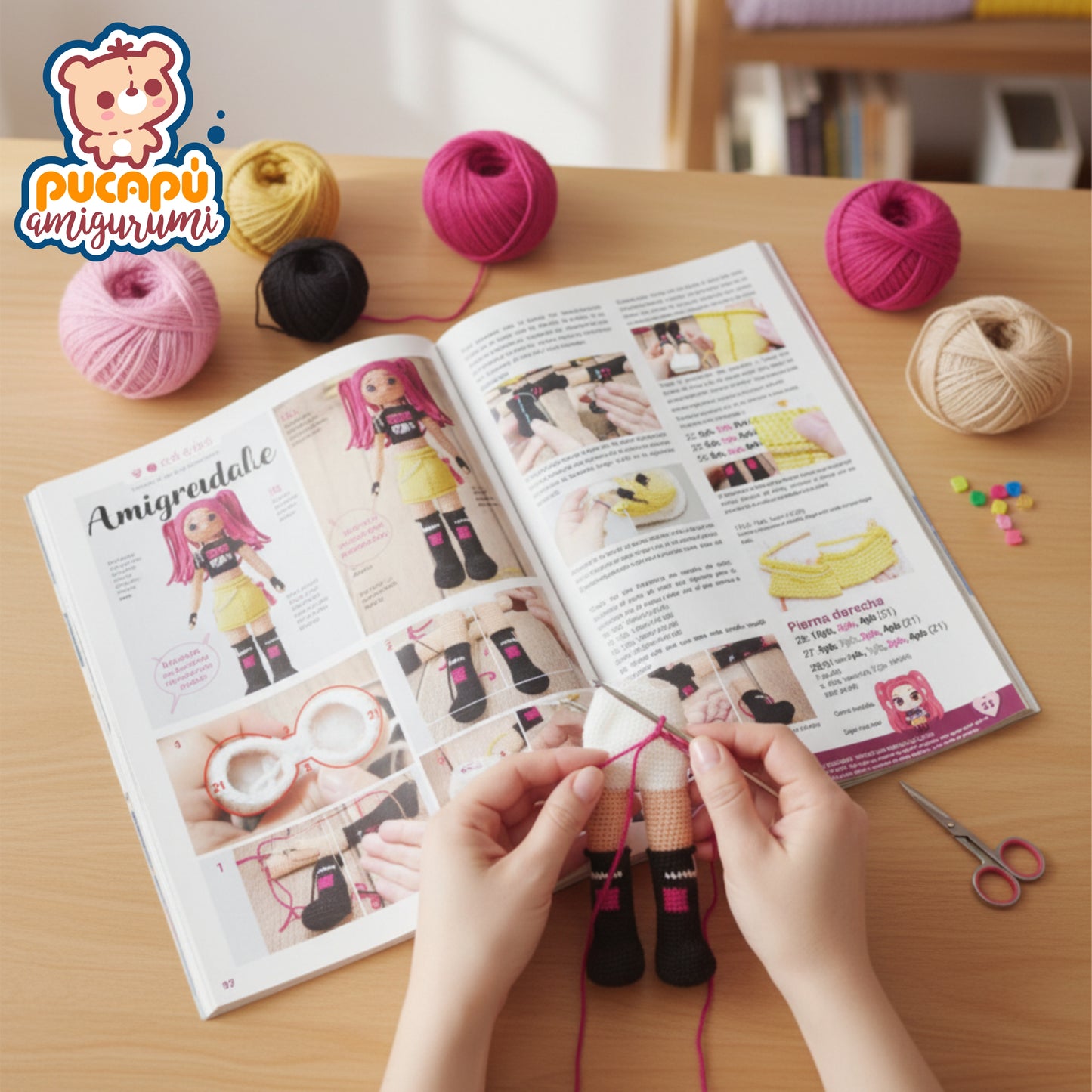 MIRA K-POP - Patrón amigurumi PDF