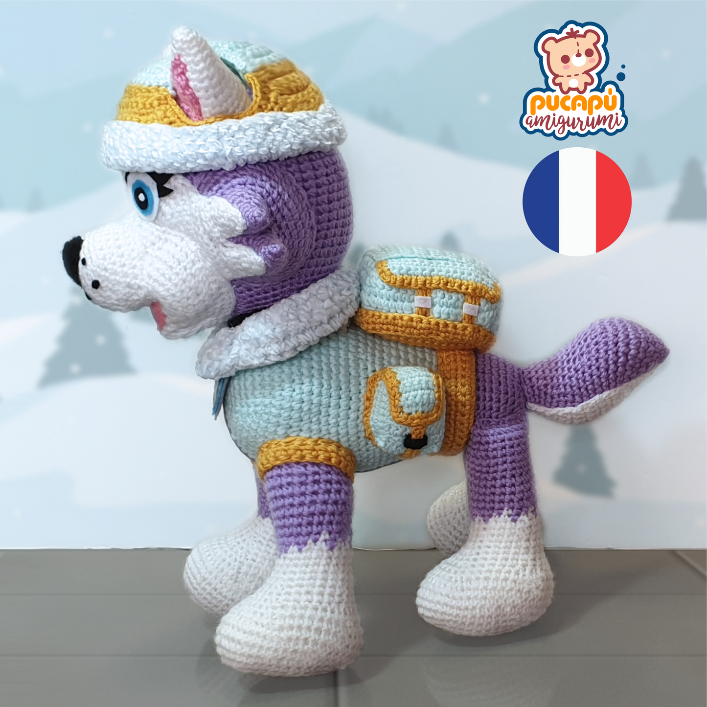 Cachorro de las Nieves Patrón Amigurumi PDF
