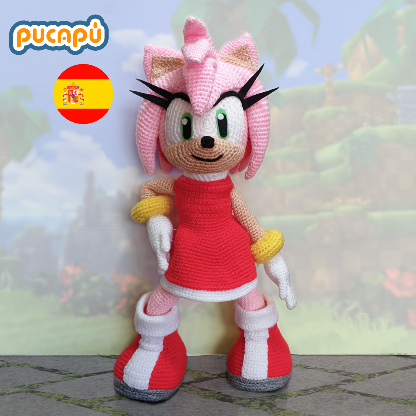 Muñeco Rose Patrón Amigurumi PDF