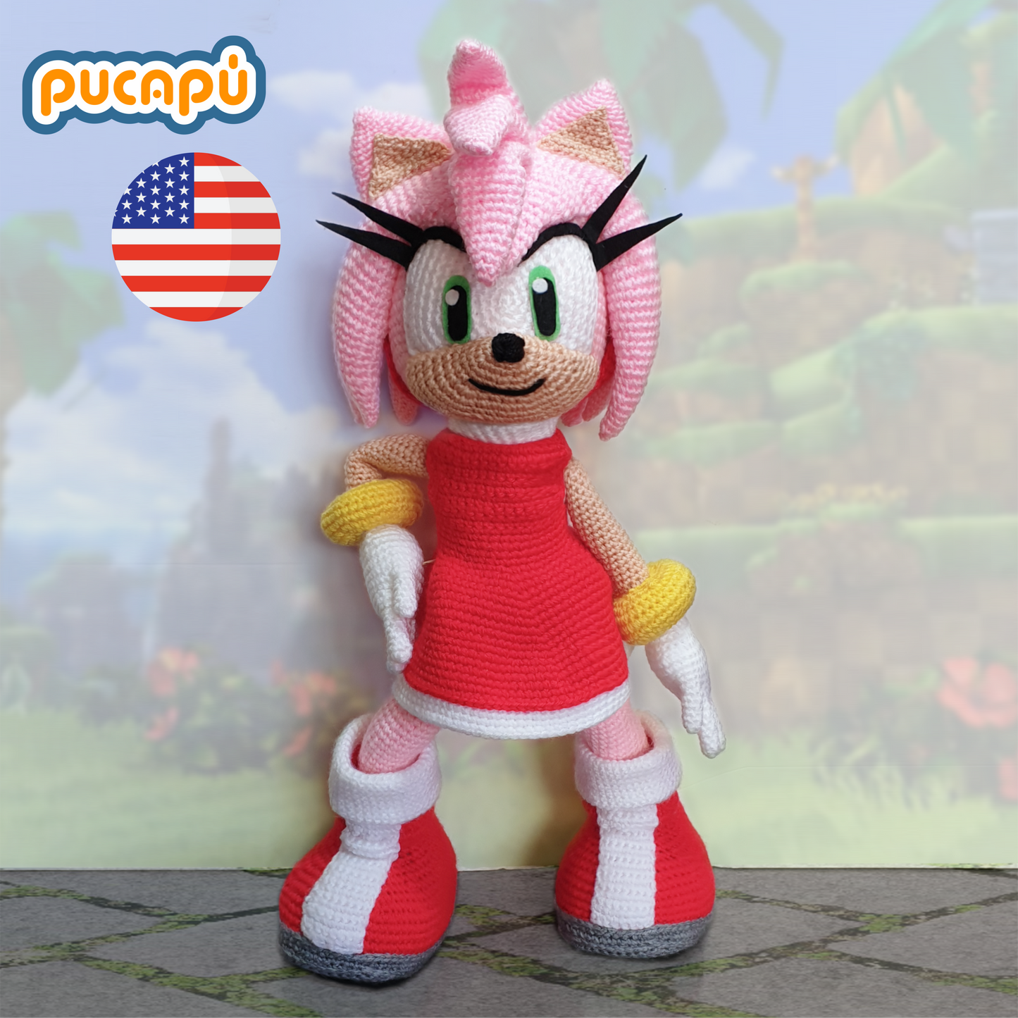 Muñeco Rose Patrón Amigurumi PDF