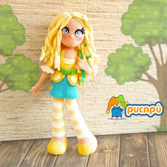 MERENGUE DE LIMÓN, LEMON MERINGUE - Patrón Amigurumi PDF