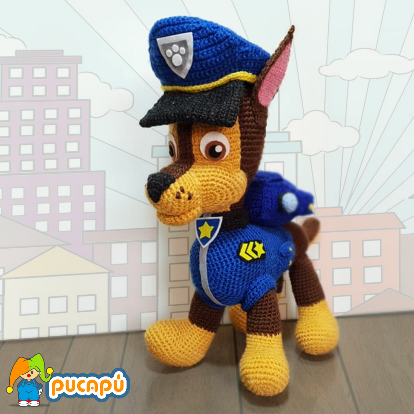 Cachorro Policía Patrón