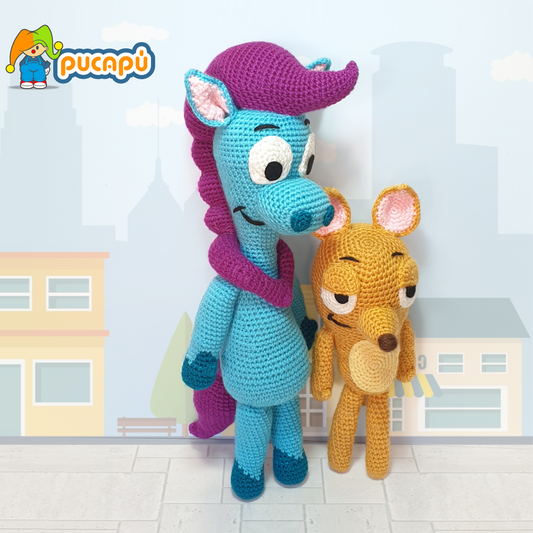 DOG Y PONY - Patrón Amigurumi PDF