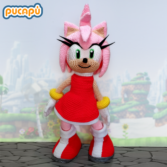 AMY ROSE - Amigurumi Pattern PDF