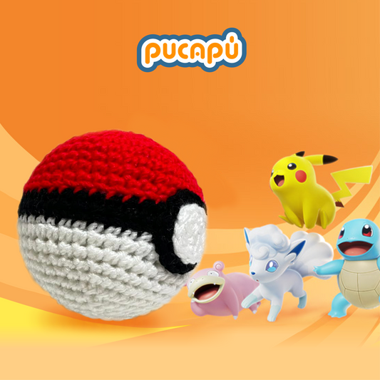 POKEBALL, POKEBOLA - Patron Amigurumi PDF