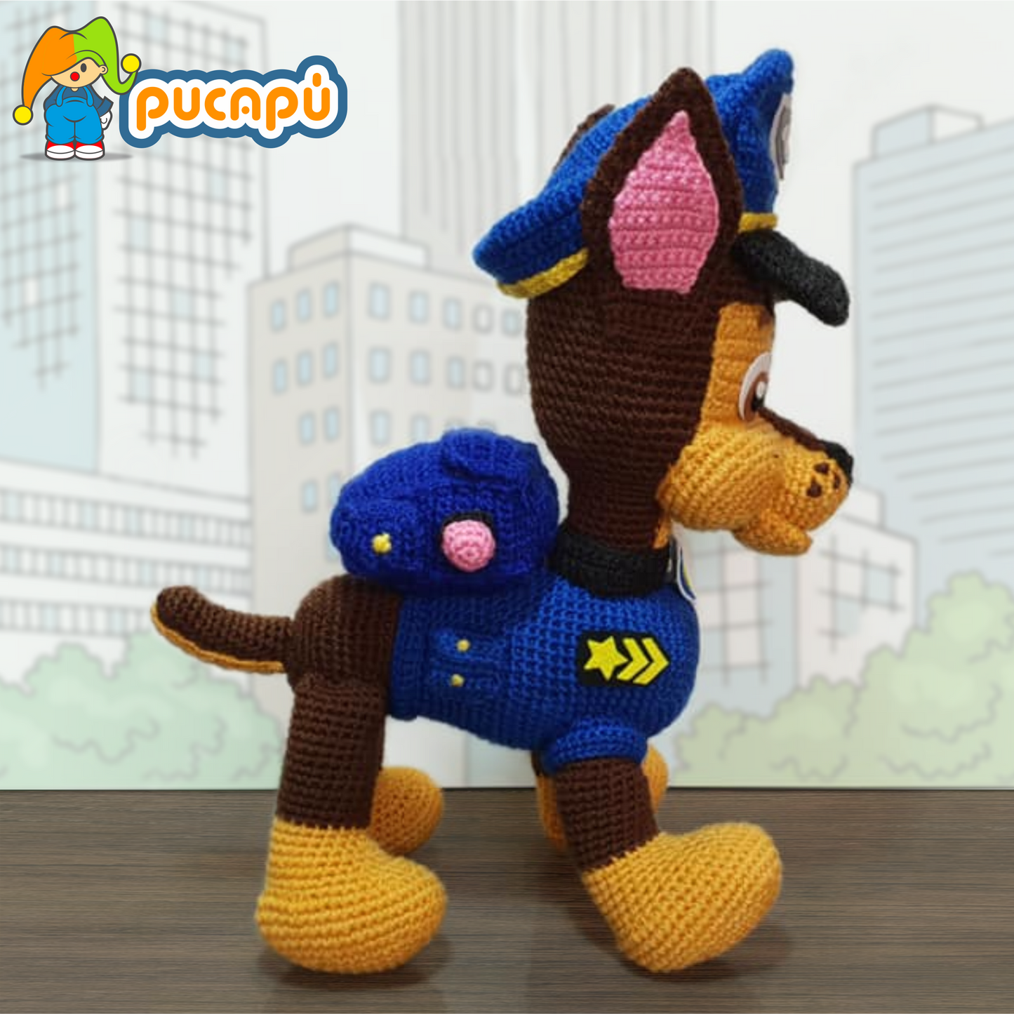 Cachorro Policía Patrón