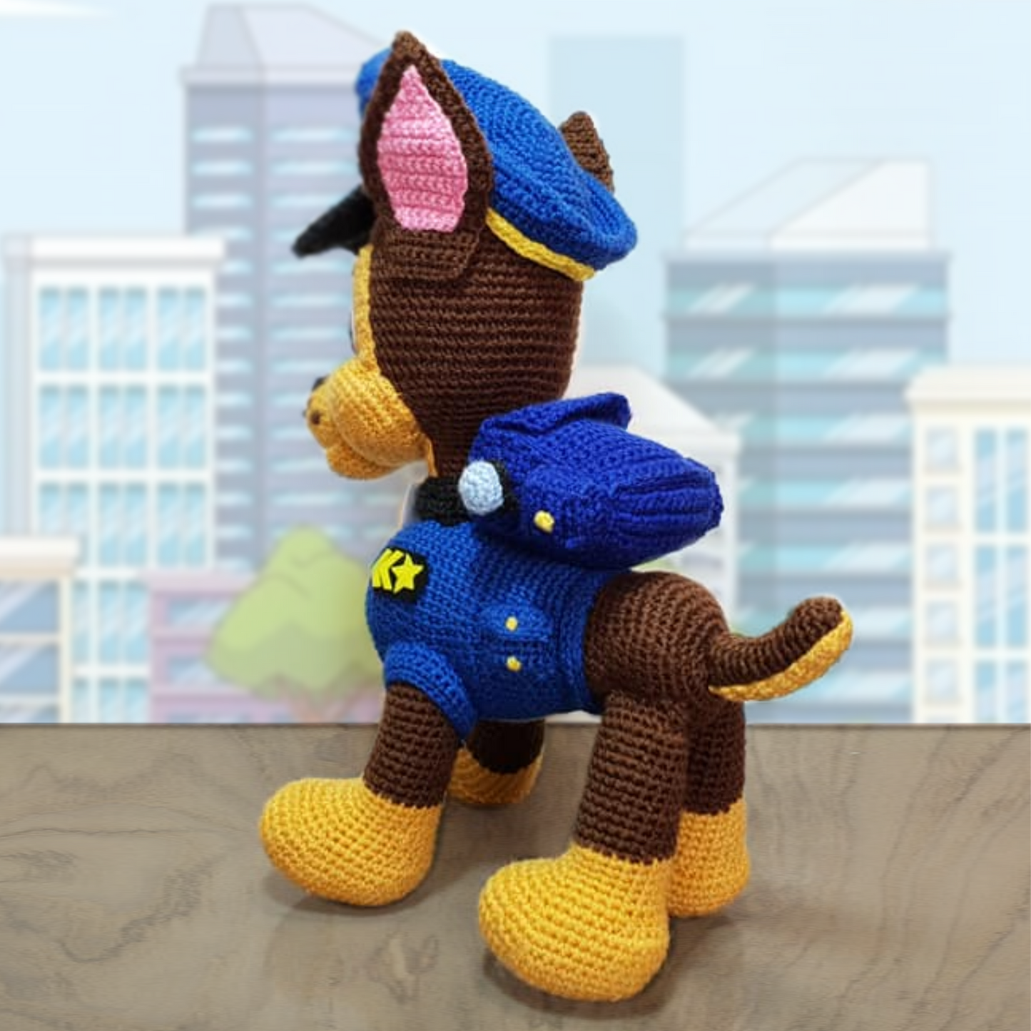 Cachorro Policía Patrón