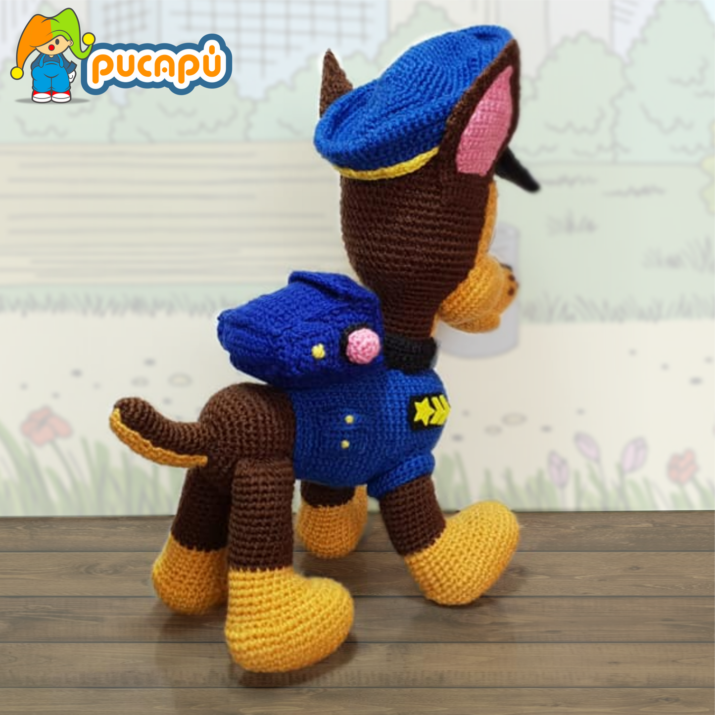 Cachorro Policía Patrón