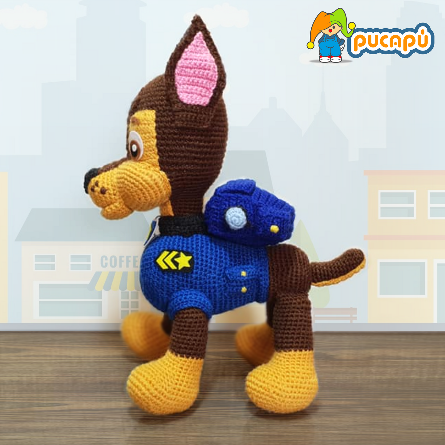 Cachorro Policía Patrón