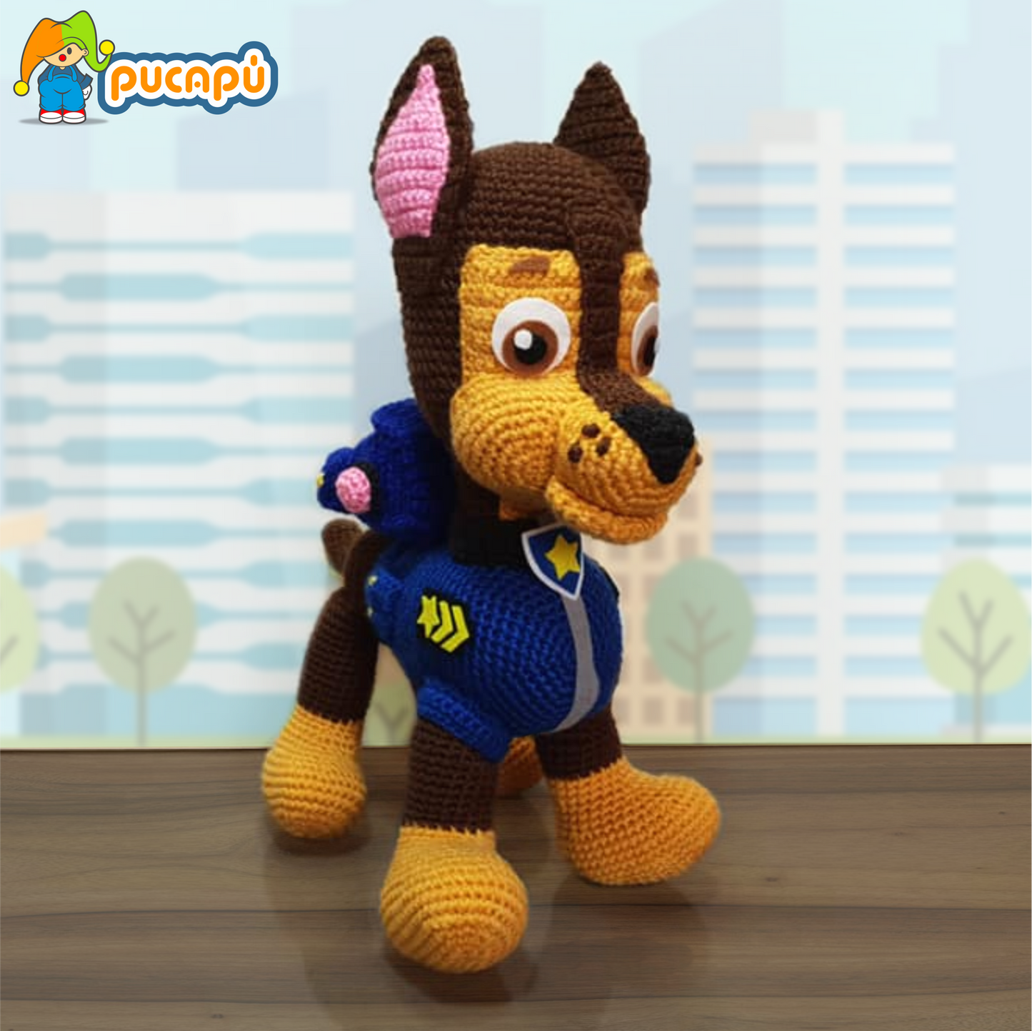 Cachorro Policía Patrón