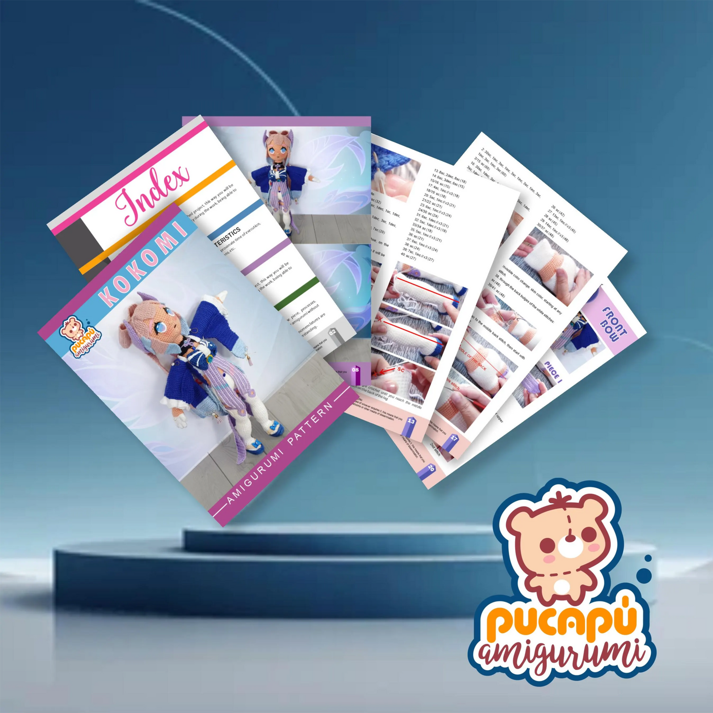 KOKOMI - Patrón Amigurumi PDF