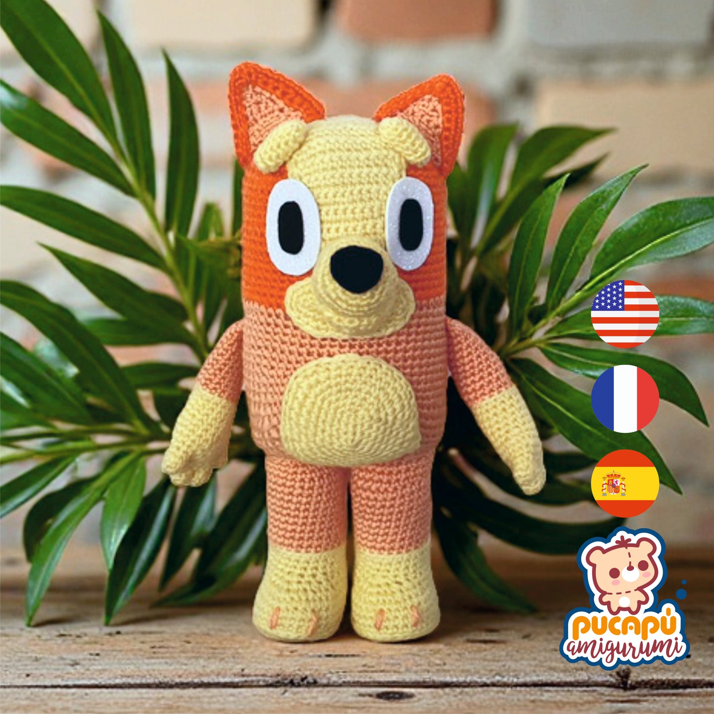 Bingo - Patrón Amigurumi PDF