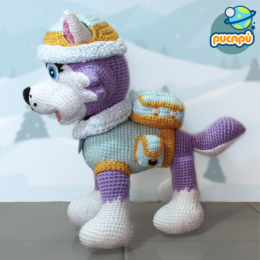 Cachorro de las Nieves Patrón Amigurumi PDF