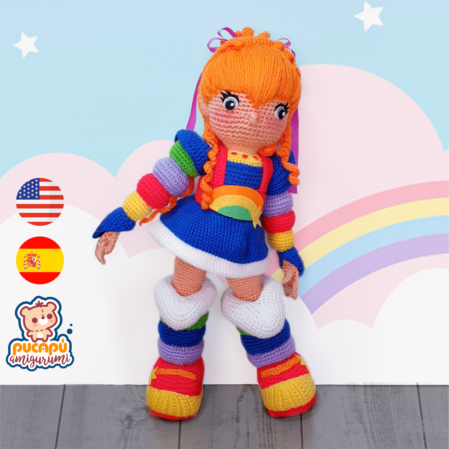 RAINBOW BRITE - Patrón Amigurumi PDF