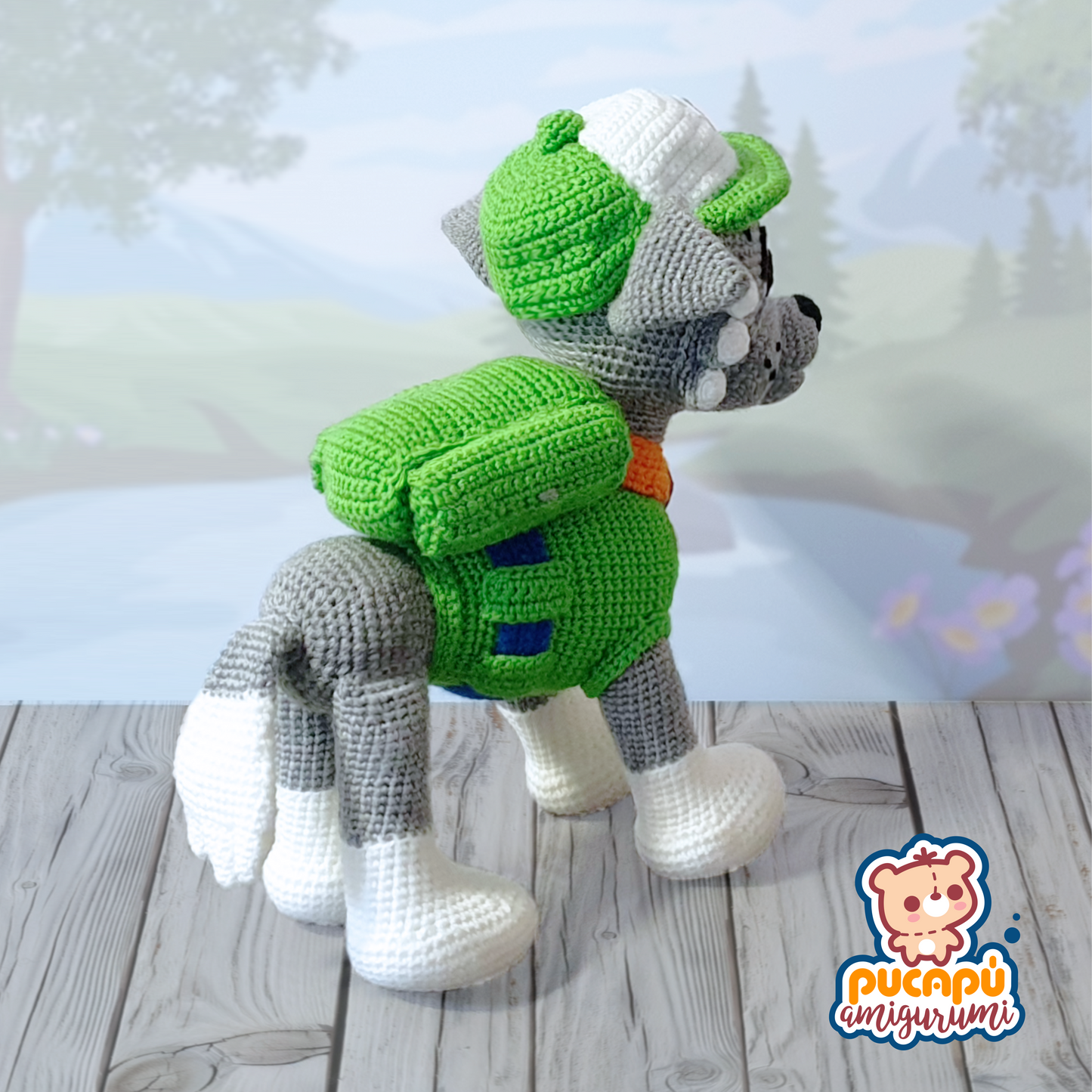 Cachorro Reciclador Patrón Amigurumi PDF