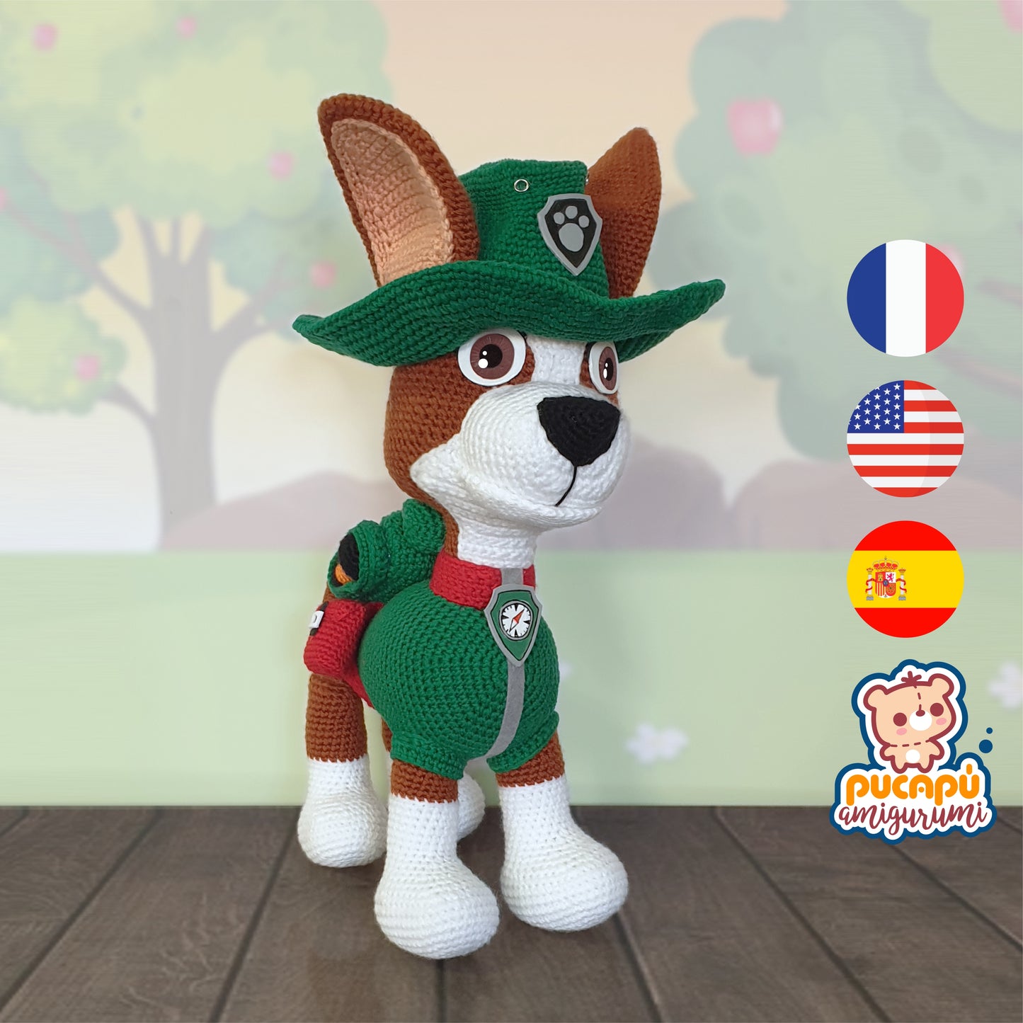 TRACKER - Patrón Amigurumi PDF