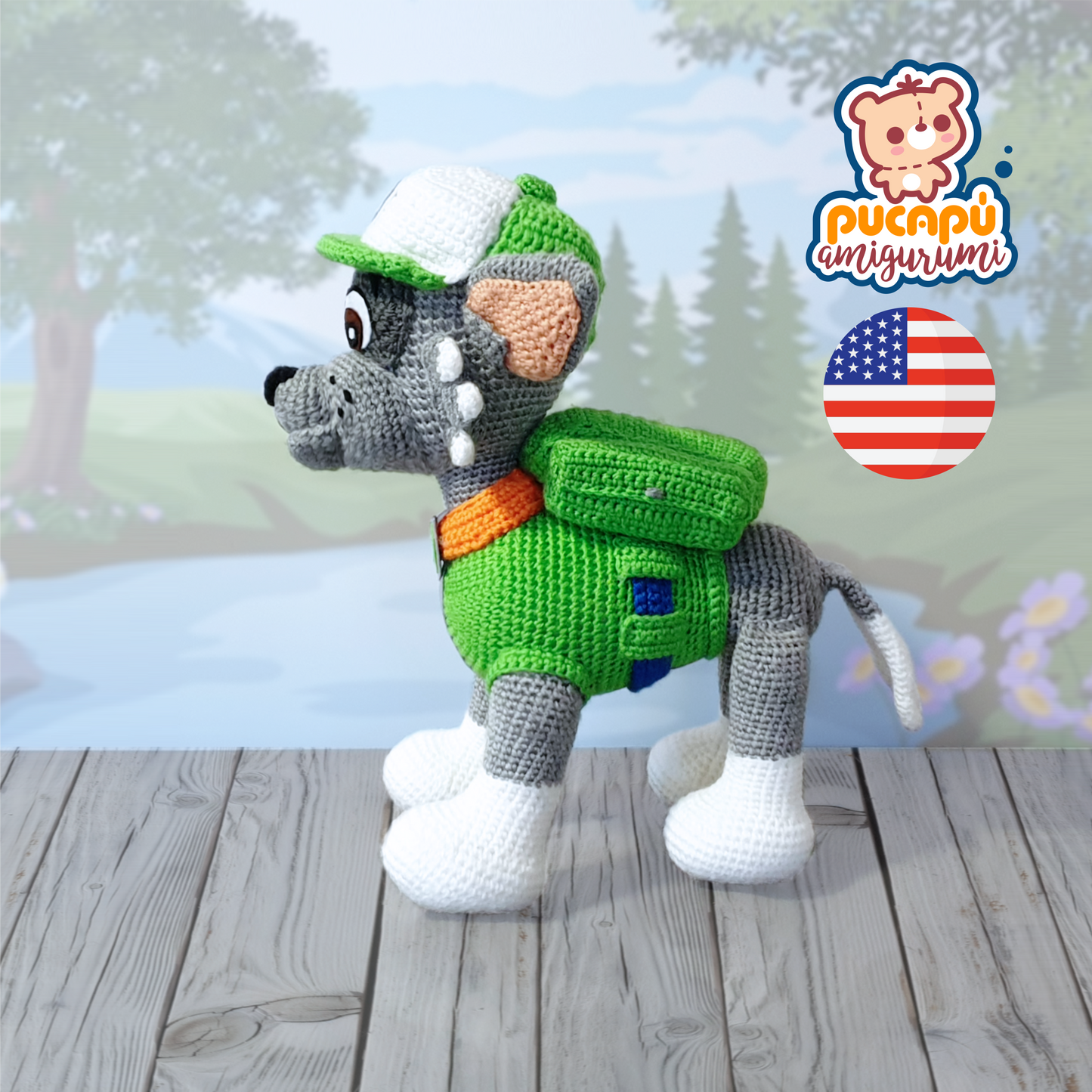 Cachorro Reciclador Patrón Amigurumi PDF