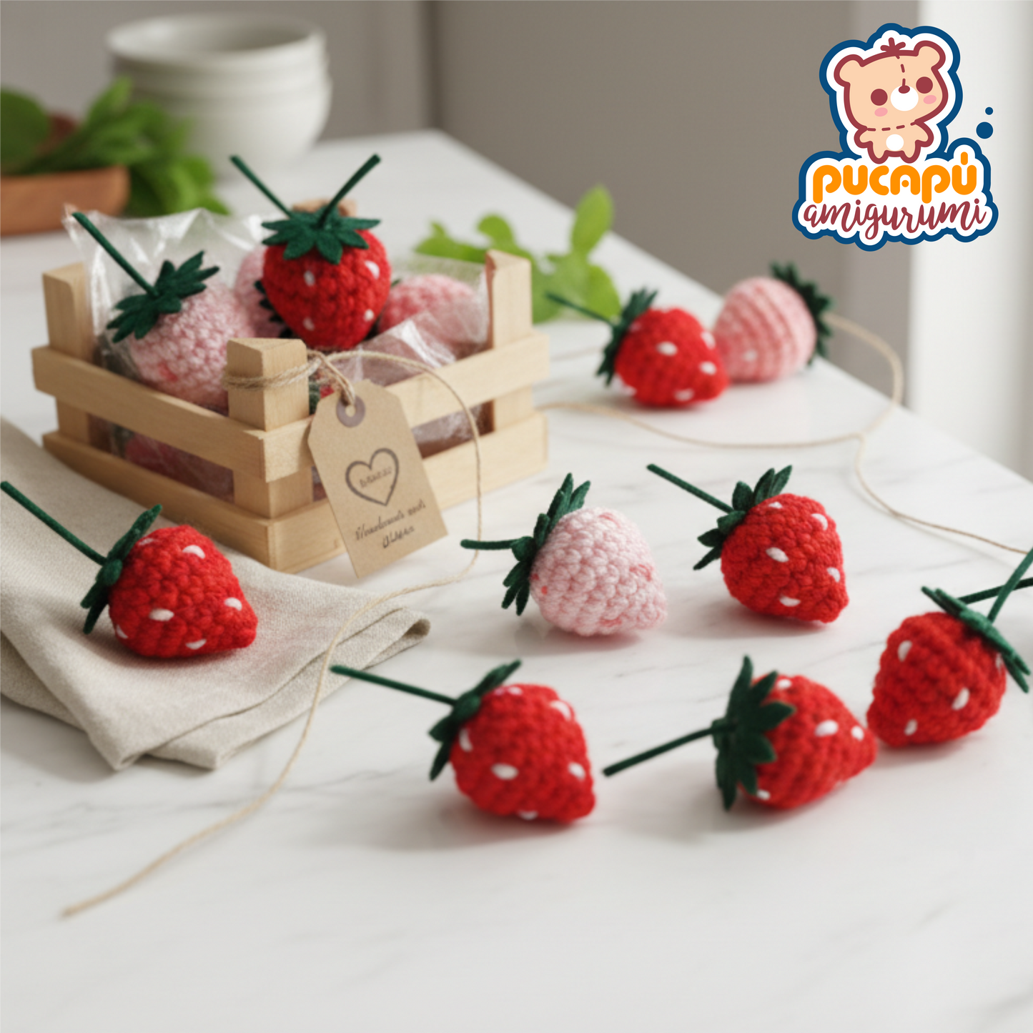 STRAWBERRY - Amigurumi Pattern PDF