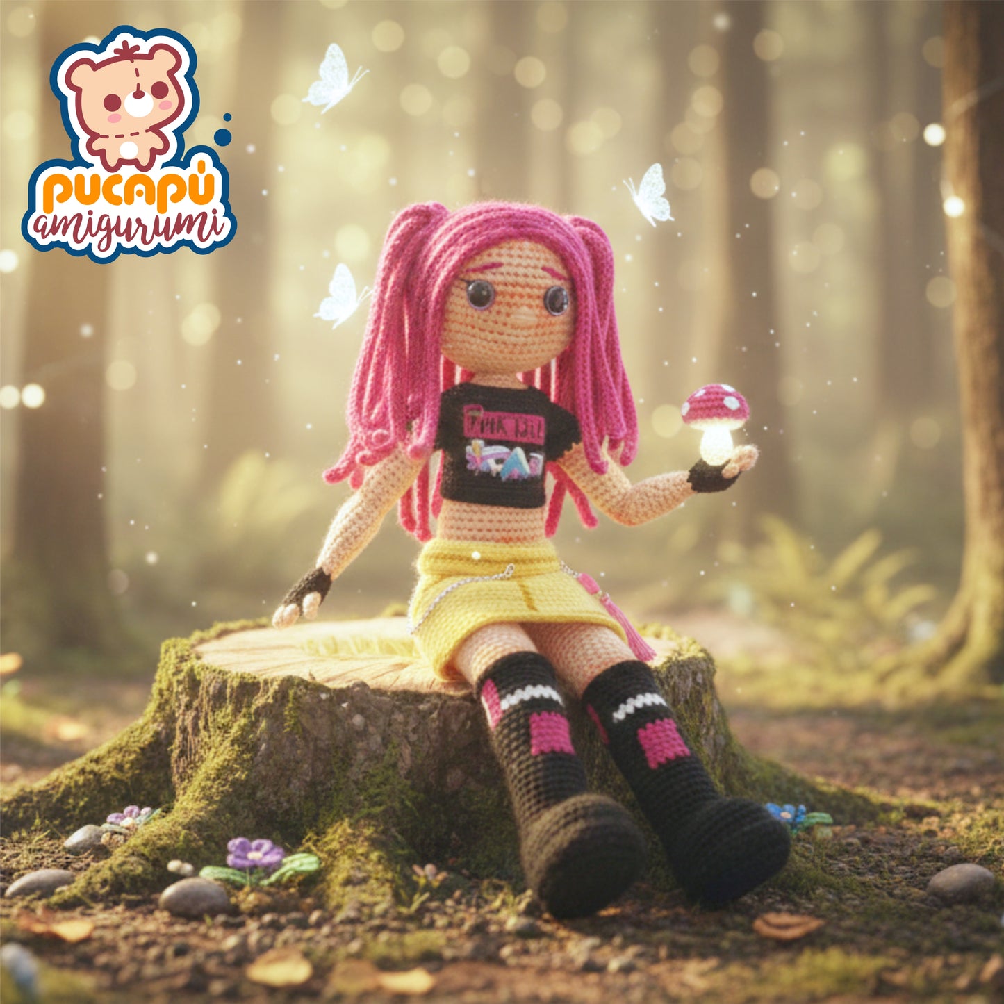 MIRA K-POP - Patrón amigurumi PDF