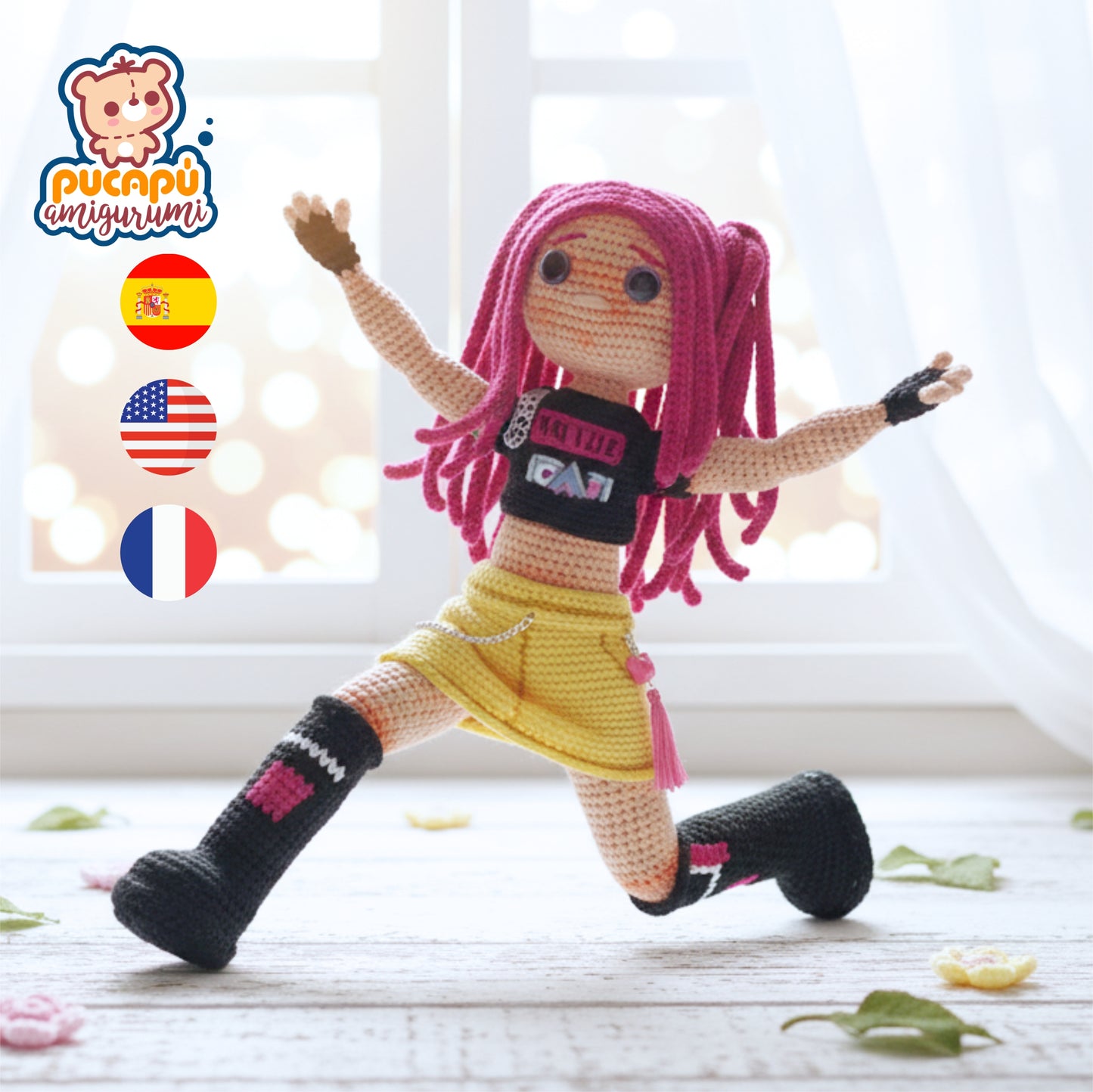 MIRA K-POP - Patrón amigurumi PDF