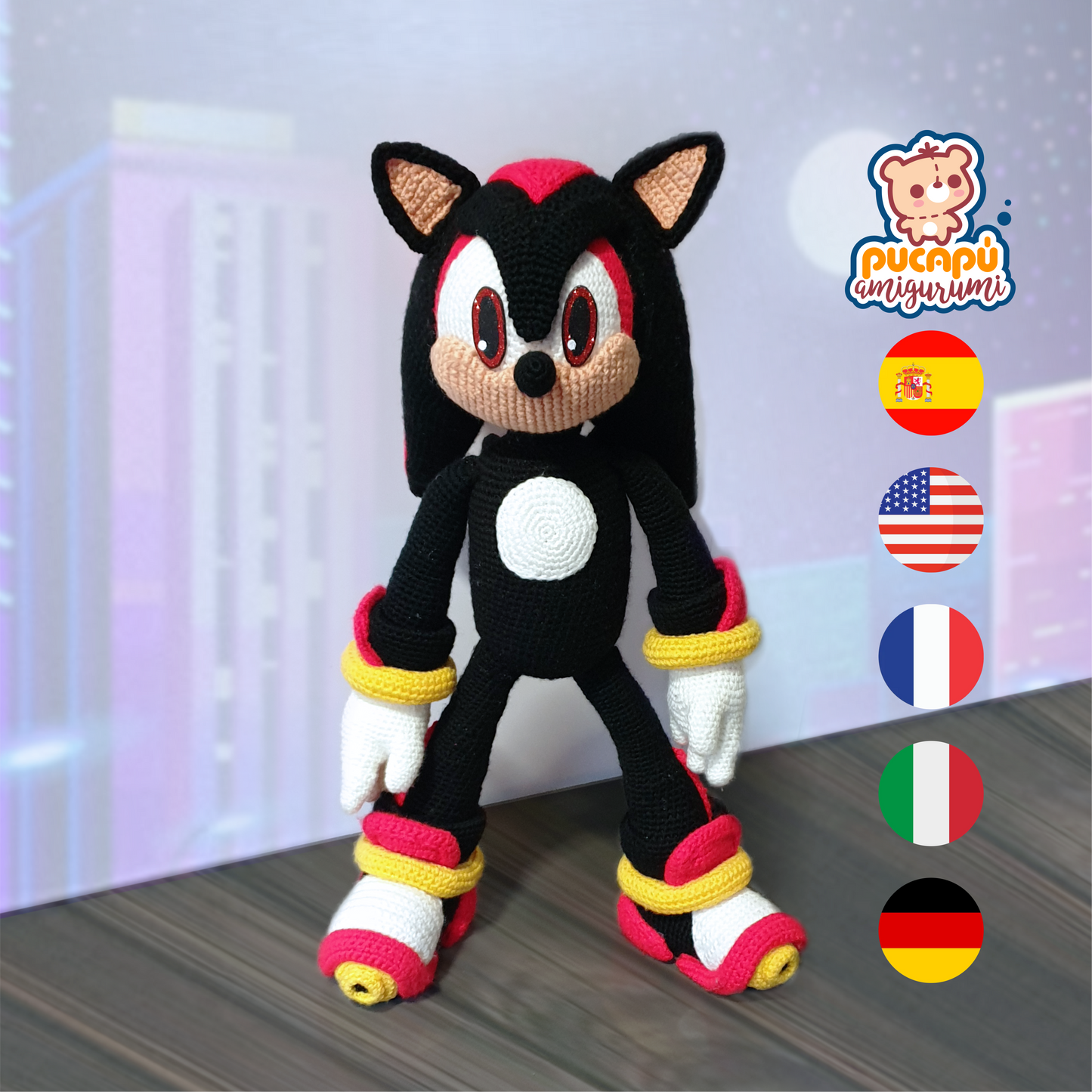 SHADOW - Patrón Amigurumi PDF