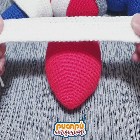 SONIC - Patrón Amigurumi PDF