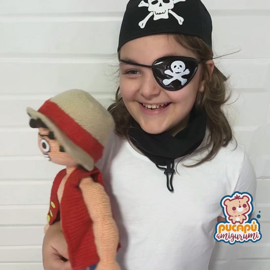 LUFFY - Patrón Amigurumi PDF