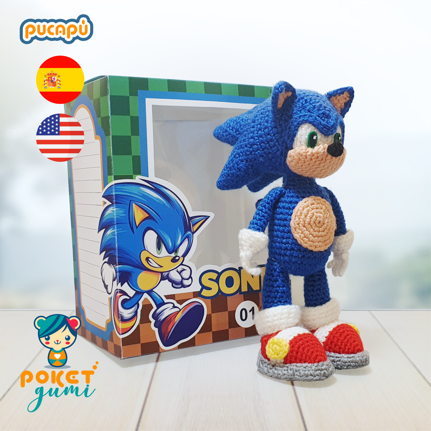 Patrón Amigurumi con Caja