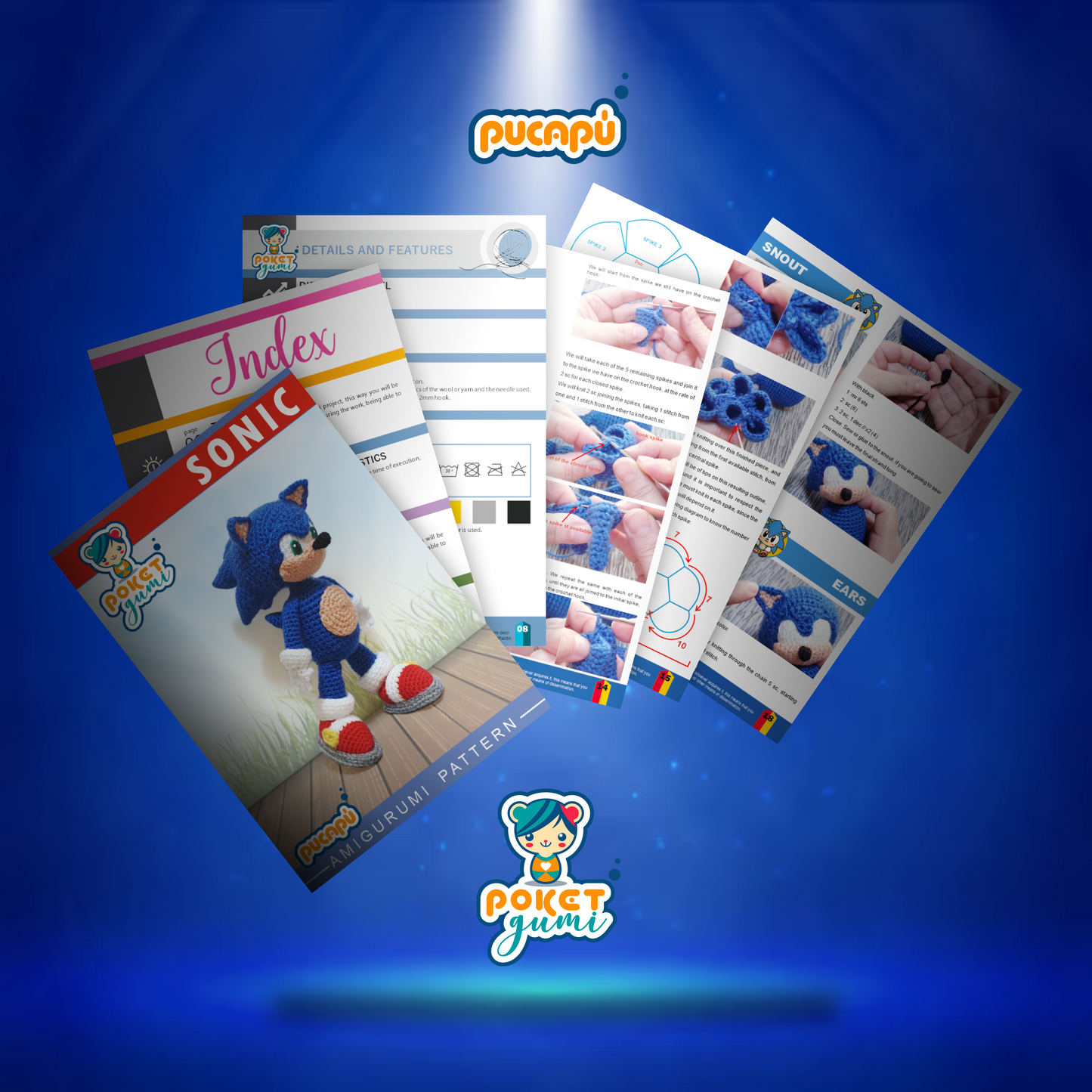 Patrón Amigurumi con Caja