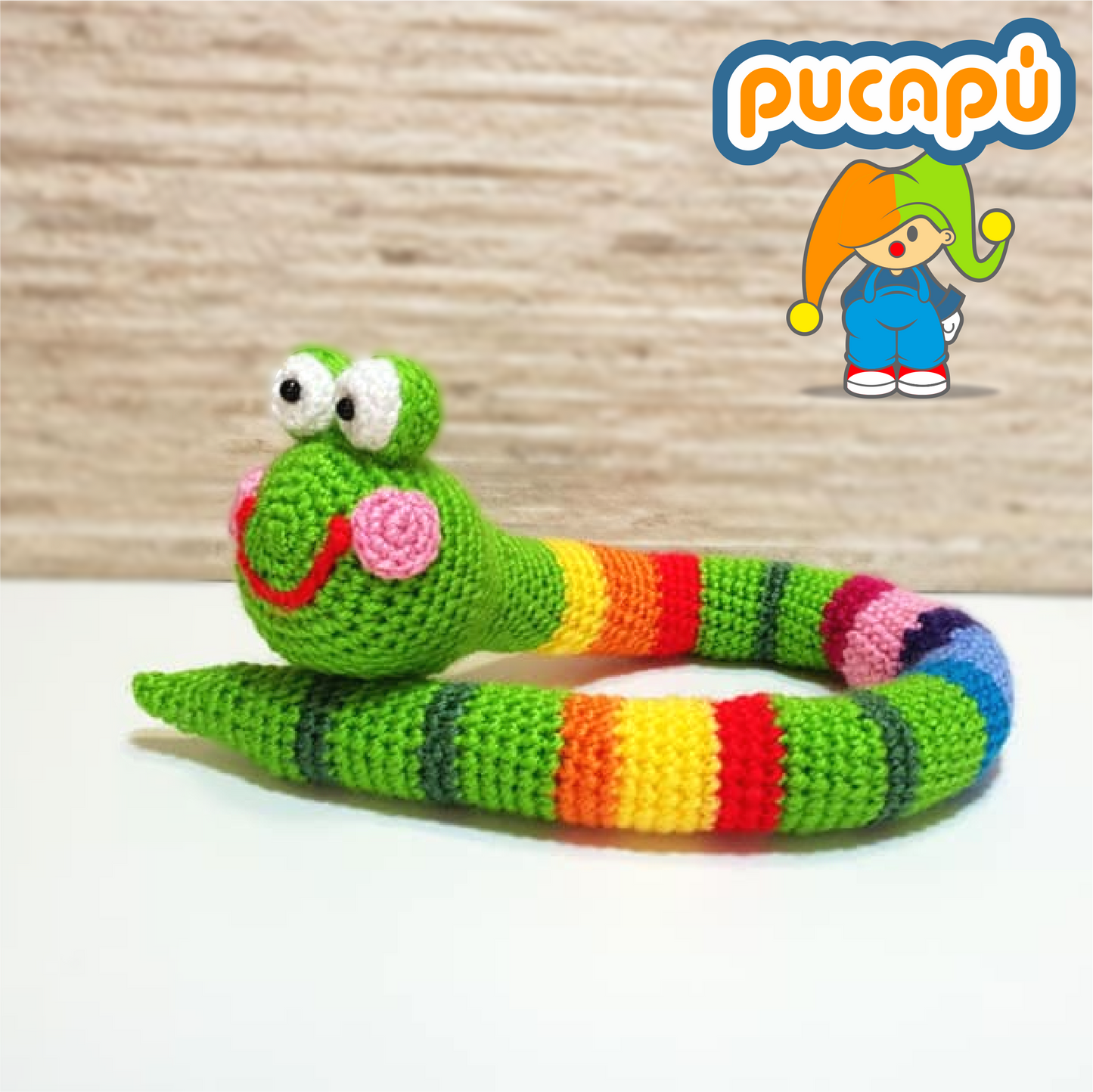 Serpiente Multicolor Patrón