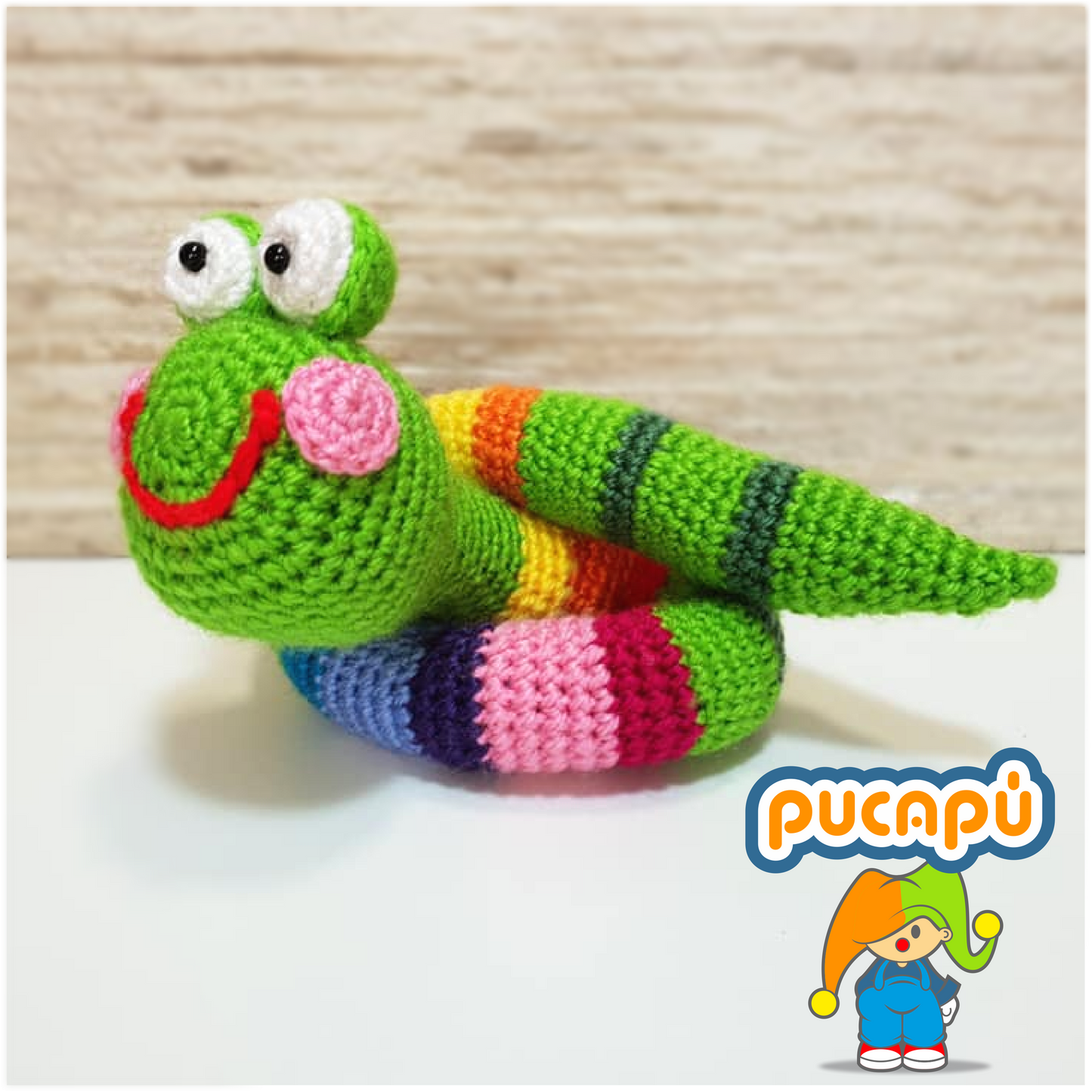 Serpiente Multicolor Patrón