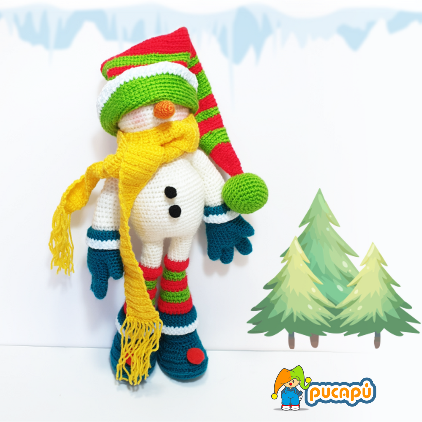 Muñeco de Nieve Luca Patrón