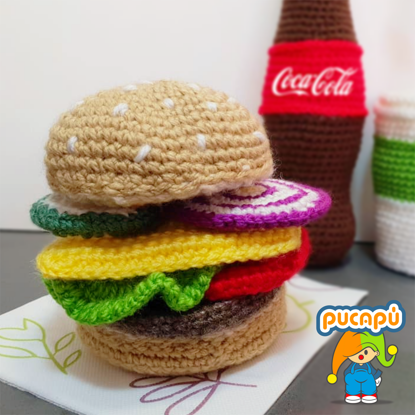 Set Hamburguesa Completa Patrón