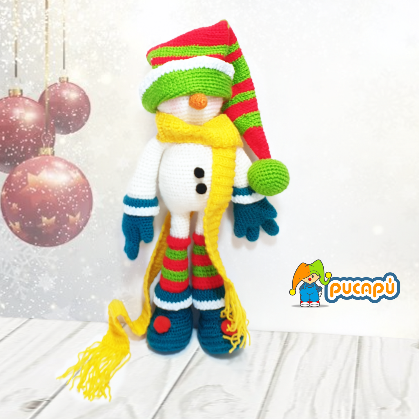 Muñeco de Nieve Luca Patrón