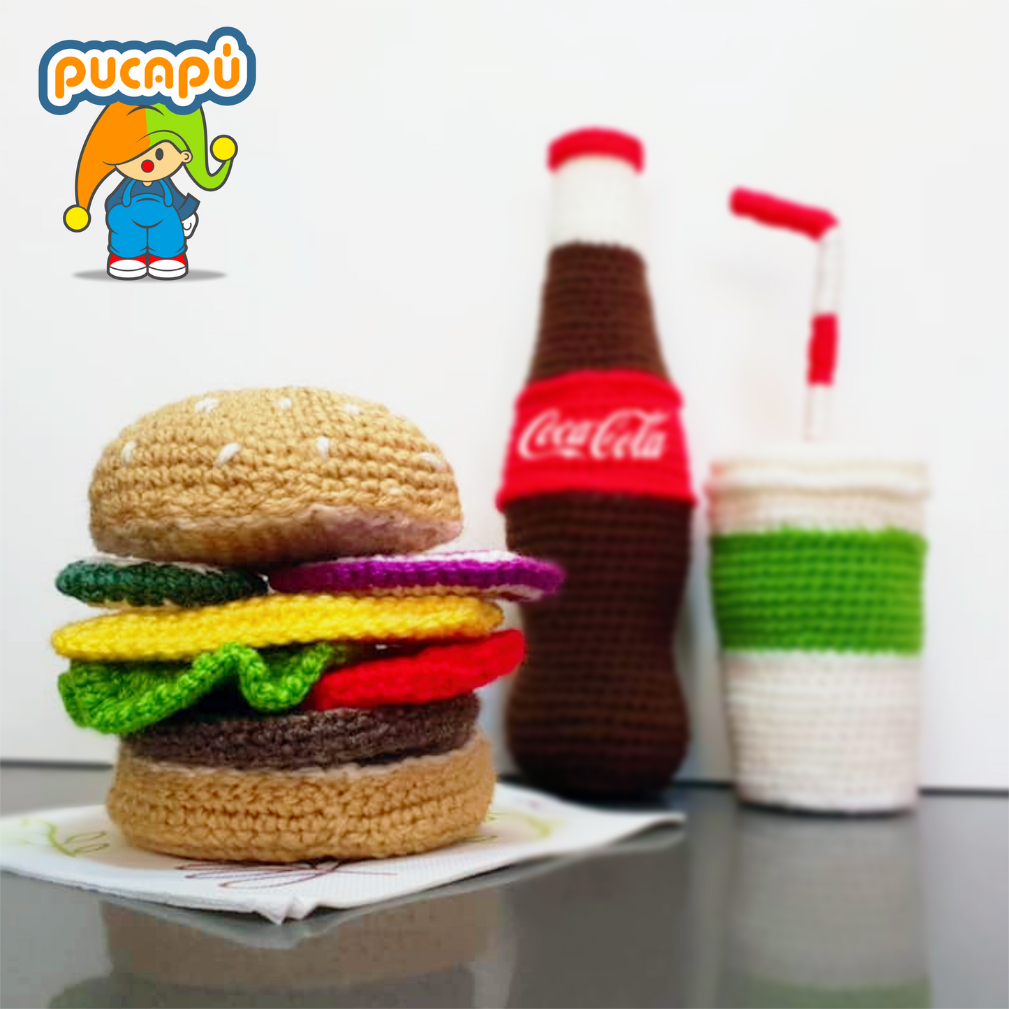 Set Hamburguesa Completa Patrón