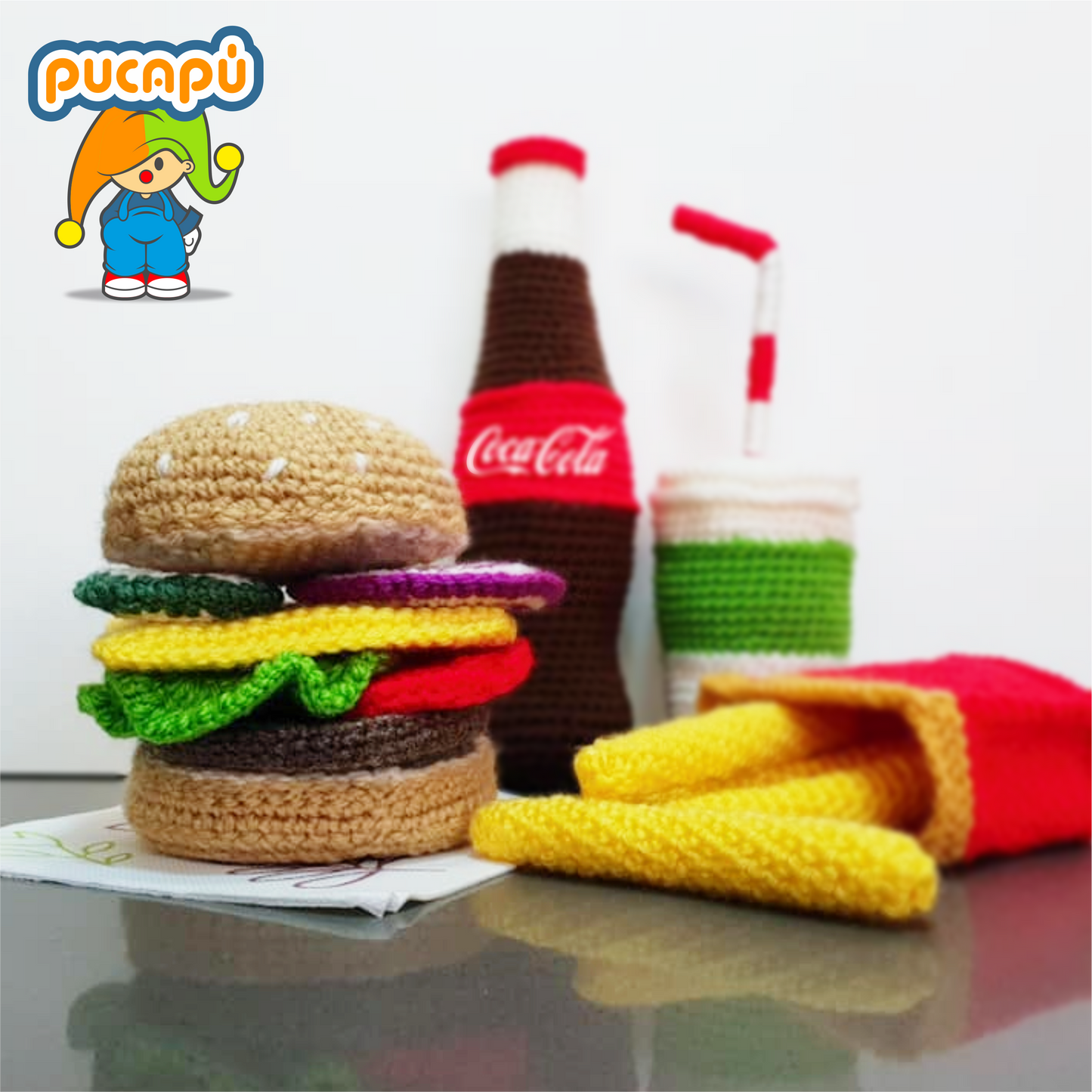 Set Hamburguesa Completa Patrón