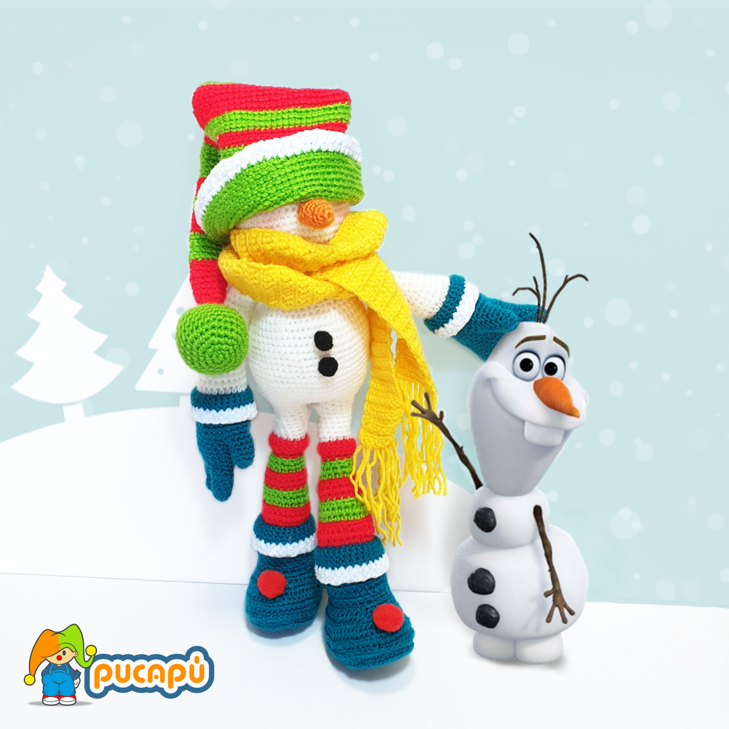 Muñeco de Nieve Luca Patrón