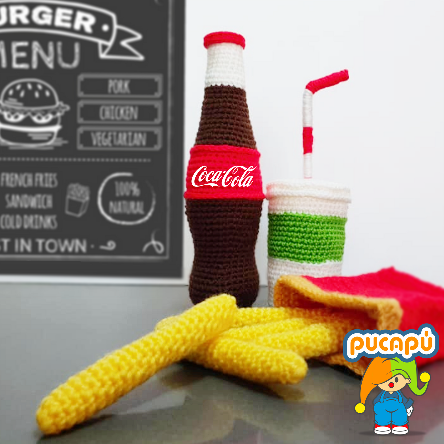 Set Hamburguesa Completa Patrón