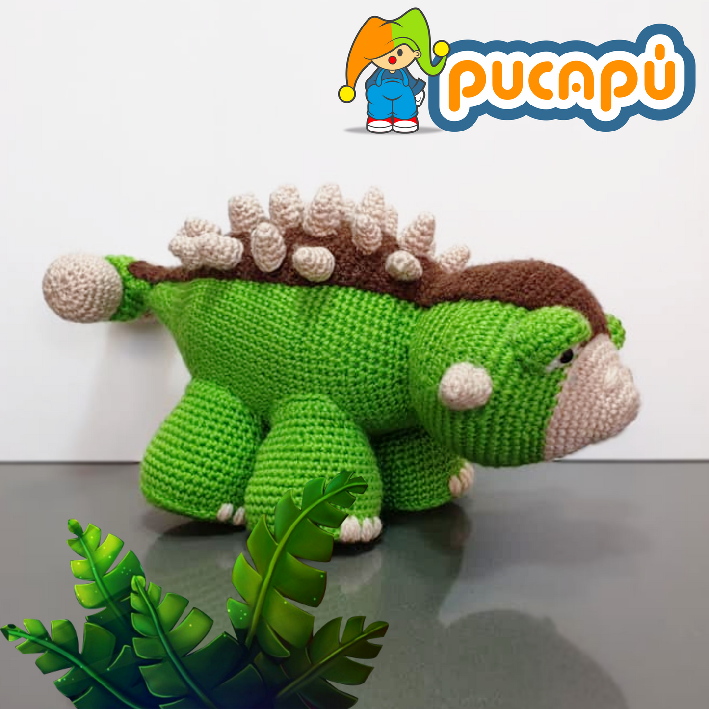 Anquilosaurio Patrón Amigurumi PDF