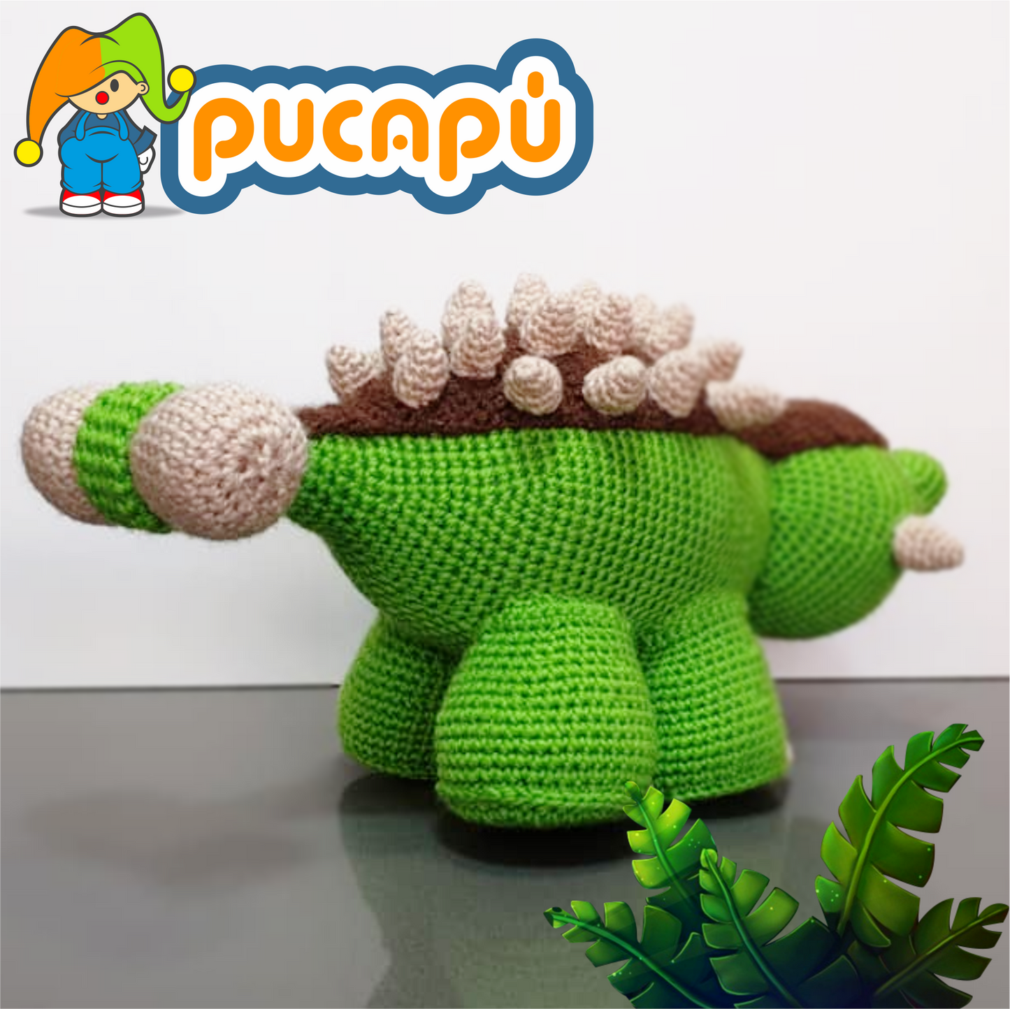 Anquilosaurio Patrón Amigurumi PDF